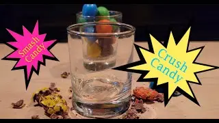 Smash Candy With Me! M&Ms Peanut Butter Candy Crush, Caramel M&Ms #smashcandy #crushcandy #asmr