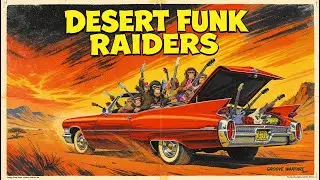 Sunset Canyon Chill | Twangy Desert Guitar & Cinematic Funk
