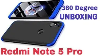 Redmi Note 5 Pro | ORIGINAL 360 COVER |  UNBOXING