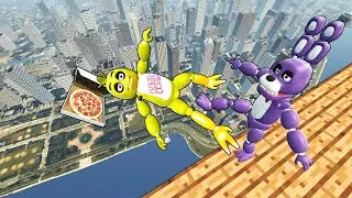 GMOD Physics demonstration | Fnaf Animatronics vol.9