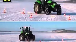 Testing ABS technology on high power range tractors