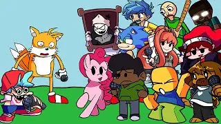 Talentless Fox But Different Characters Sing It 🎤 (FNF Everyone Sings Talentless Fox)
