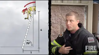 Ground Ladders - Ladder Angles | Firefighter Training