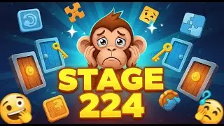 Monkey Go Happy Stage 224 &ndash; Fun Puzzle Adventure & Full Walkthrough! 🐵😂🔑