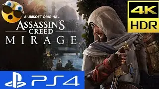 Assassin's Creed Mirage PS4 Gameplay Start 4k 60 fps PT-BR - AC MIRAGE