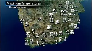 SA #Weather forecast | 07 November 2017