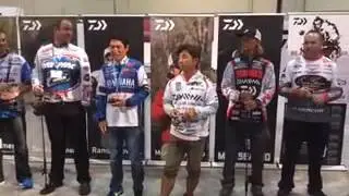 ICAST 2015 Ish translates at Daiwa Product Conference - 2015-07-16