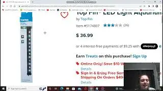 Top Fin&reg; LED Light Aquarium Bubble Wall Review