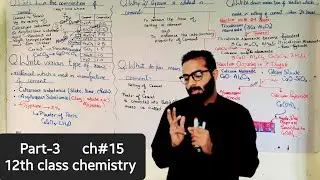 Part-3.  Important Short Questions in chemical industries | ch#15 | 12th class chemistry