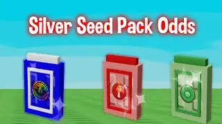 ALL SILVER SEED PACK CHANCES IN GROW A GARDEN NEW BEANSTALK UPDATE *PRISMATICS AND MORE*