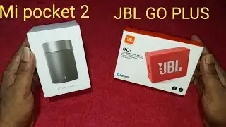 JBL GO PLUS VS Mi pocket speaker 2 comparison and sound test/ mi pocket 2 vs jbl go plus