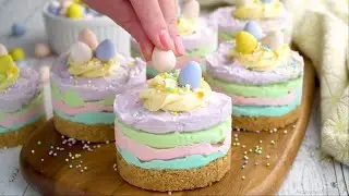 Mini Easter Cheesecakes | Kitchen Fun With My 3 Sons