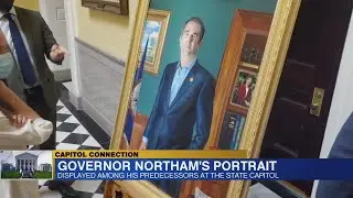 Gov. Northam's official portrait unveiled as term comes to an end