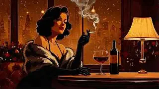Cozy Vintage Jazz Vibes ❄️ 1940's Winter Jazz Classics Playlist