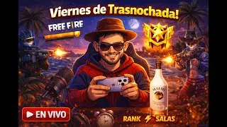 TRASNOCHADA DE VIERNES  😮🤠🤯  Free Fire salas y clasificatorias EN VIVO | MADURO que nunca 🔥 Cuchi_tv