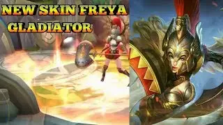 NEW SKIN FREYA (GLADIATOR) - MOBILE LEGENDS INDONESIA