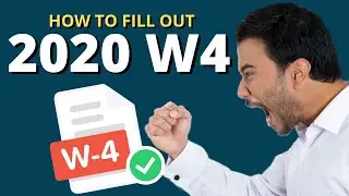 2020 W4 Form | How To Fill Out New IRS W4 Form 2020