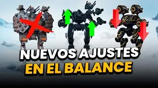 &iquest;Titan ROOK y MAULER se SALVAN del NERF? Nuevos AJUSTES del Balance War Robots Test Server