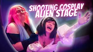 MIZI ET SUA D&Eacute;BARQUENT AU BUBBLE PLANET 🫧 Vlog shooting cosplay Alien Stage avec @kapiouzor ✨