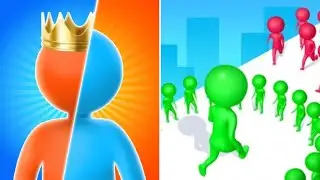 Circle Run Vs Giant Rush💫☀️💫All Big Update Max Levels Walkthrough Gameplay GDR12