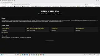 Создайте веб-сайт художника на HTML5/CSS с помощью ChatGPT.