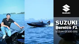 Bernico F1 met Suzuki DF350A een bizar snelle Formula 1 raceboot! / Suzuki Waterlife