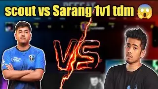 Scout vs 7seasarang 1v1 Tdm Fight ||  Scout 1v1 Tdm || @officialscoutop 🔥