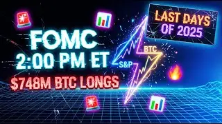 📊 FOMC MINUTES TODAY 2PM ET | Silver +7% - BTC Whales $748M | DEC 30 2025 📈