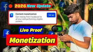 CONTENT MONETIZATION LIVE PROOF SET-UP || 1 টি Settings On করলেই পাবেন Content Monetization