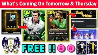 Что ждёт вас завтра в понедельник и четверг в eFootball 2026 Mobile! Новая кампания, Тоттенхэм 🤩🔔