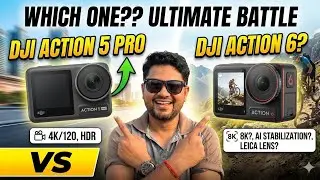 DJI Osmo Action 5 Pro vs Action 6 | Camera, Stabilization, Battery Full Breakdown |Upgrade Worth It?