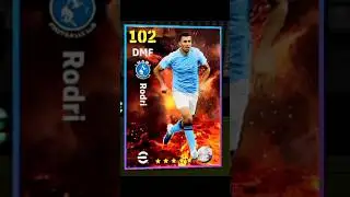 How To Train 102 Rated Rodri In Efootball 2025|Efootball Rodri Traning | #pesmobile #efootball #pes