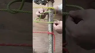 So strong, reliable and simple -  I love this knot.
