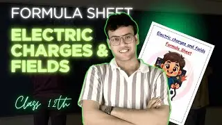 Electric charges and fields | Formula sheet series | All formulas, Concepts, Tips and tricks
