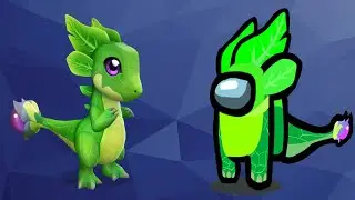 (Dragon Mania Legends VERSION among us) FAN ART #1