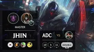 Jhin ADC vs Miss Fortune - KR Master Patch 9.24