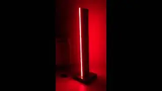 Lampa stojąca drewniana LED RGB + Pilot. Łapki w g&oacute;re 👍