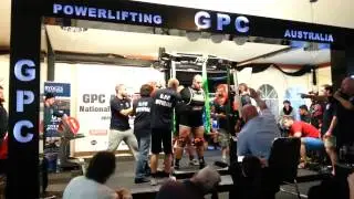 Jack Pollard squats 310kg GPC Nats