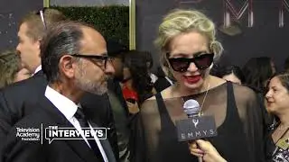 Emmy nominees Fisher Stevens & Alexis Bloom on 