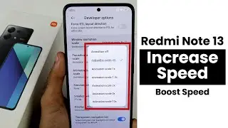 How to Fix Lag Problem In Redmi Note 13 | Solve Hang Problem