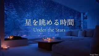 【冬のピアノBGM】星を眺める時間 | Under the Stars – Calm Ambient Piano | リラックス・集中用