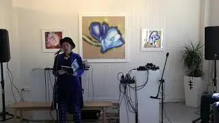 Janis Freegard reading poems from Reading the Signs
