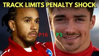 🚨 LEWIS HAMILTON STARTS P16 ‼️ TRACK LIMITS PENALTY SHOCK 😱