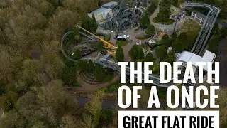 Drone Footage Shows Shocking Transformation of Enterprise at Alton Towers!