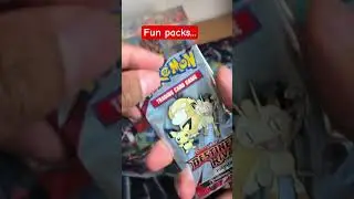 fun packs #tcg #pokemon #cards