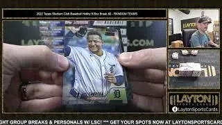 2022 Topps Stadium Club Baseball Hobby 8 Box Break #2