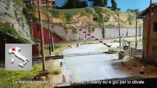 Il passaggio a livello Kreality su e gi&ugrave; per lo stivale