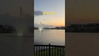 [Orlando-FL] Sunset in Orlando Florida. #travelvlog #florida #orlando