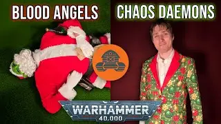 Blood Angels vs Chaos Daemons | Warhammer 40,000 Battle Report