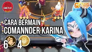 NEW COMANNDER KARINA‼️MAGIC CHESS GOGO UPDATE #comanderkarina #bruiser